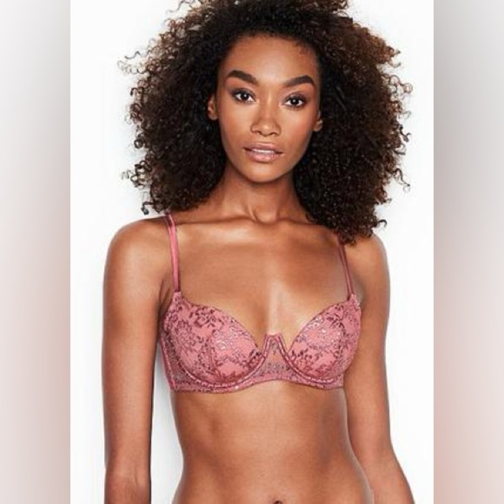 Victoria’s Secret Very Sexy Soft Balconette Rhinestone Bra